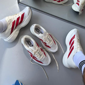 Tênis Adidas Adizero Evo SL - Bege / Vermelho