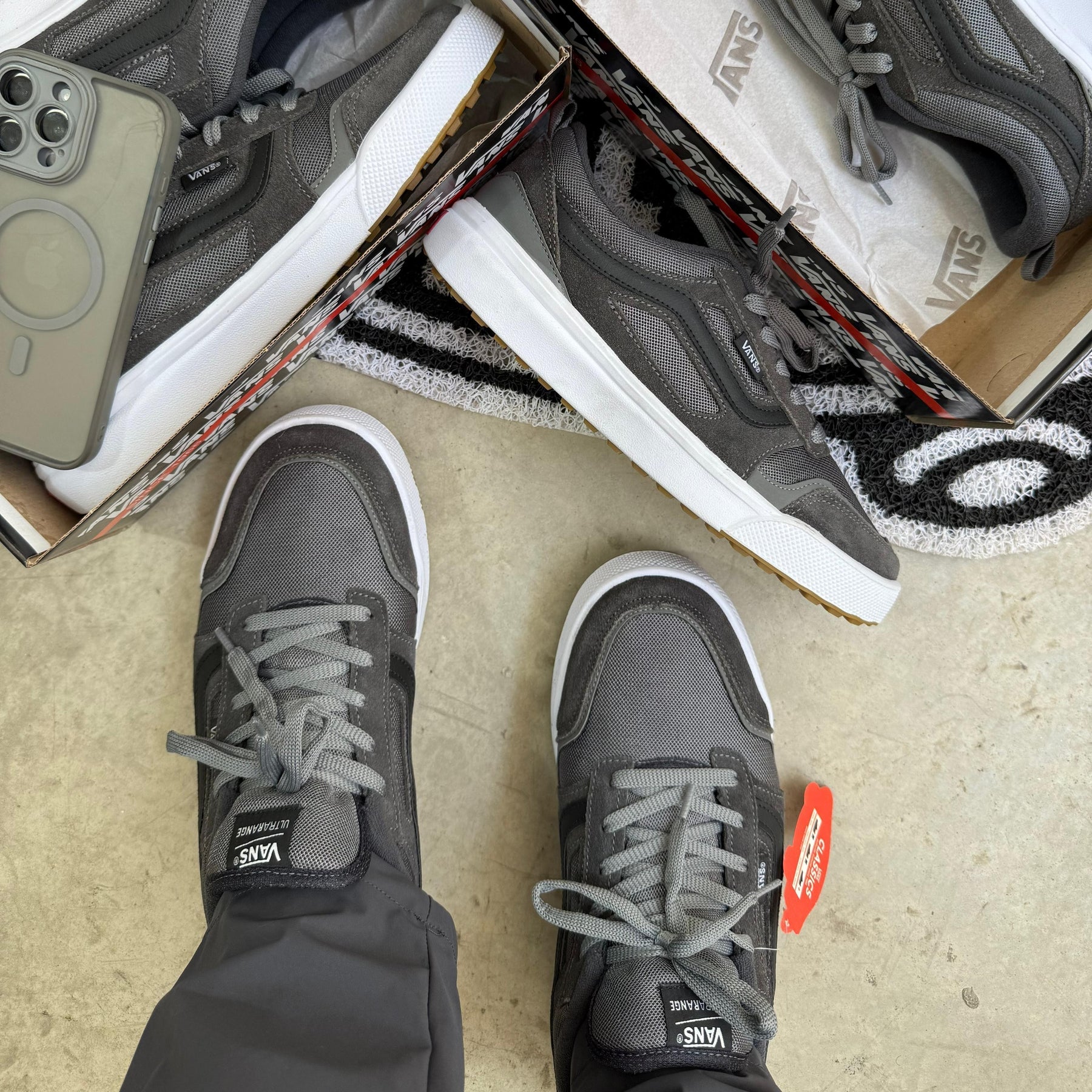Tênis Ultrarange - Rapidweld 3D - Cinza Chumbo