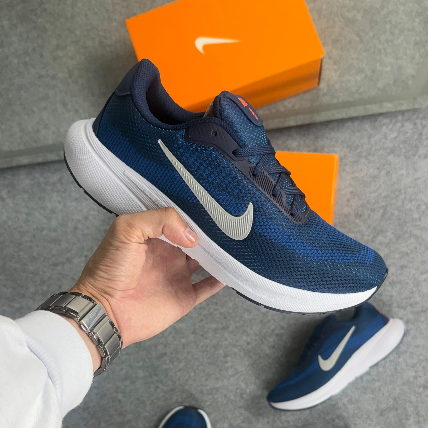 Tênis Nike Flay - Azul Marinho