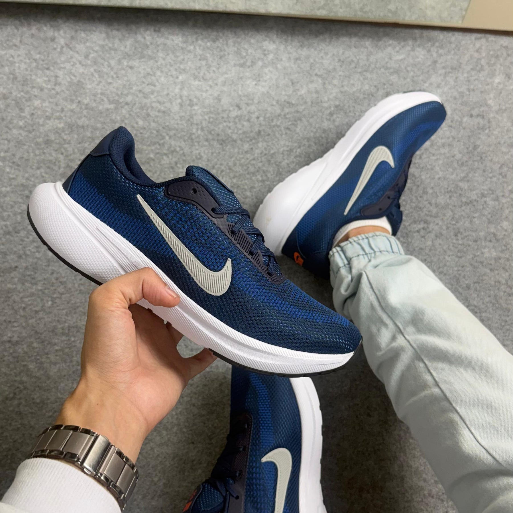 Tênis Nike Flay - Azul Marinho