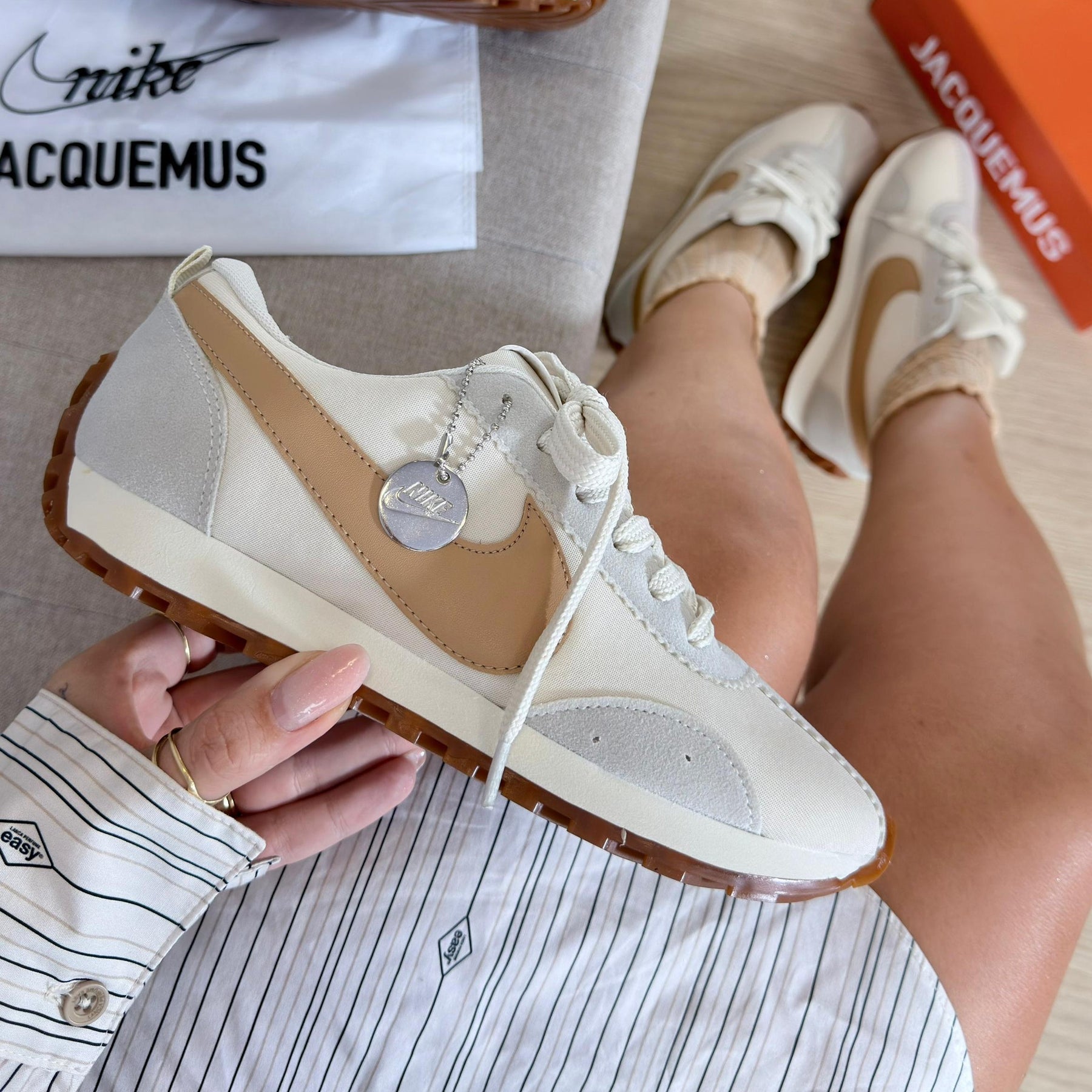 Tênis Nike Jacquemus Alabaster - Off / Palha