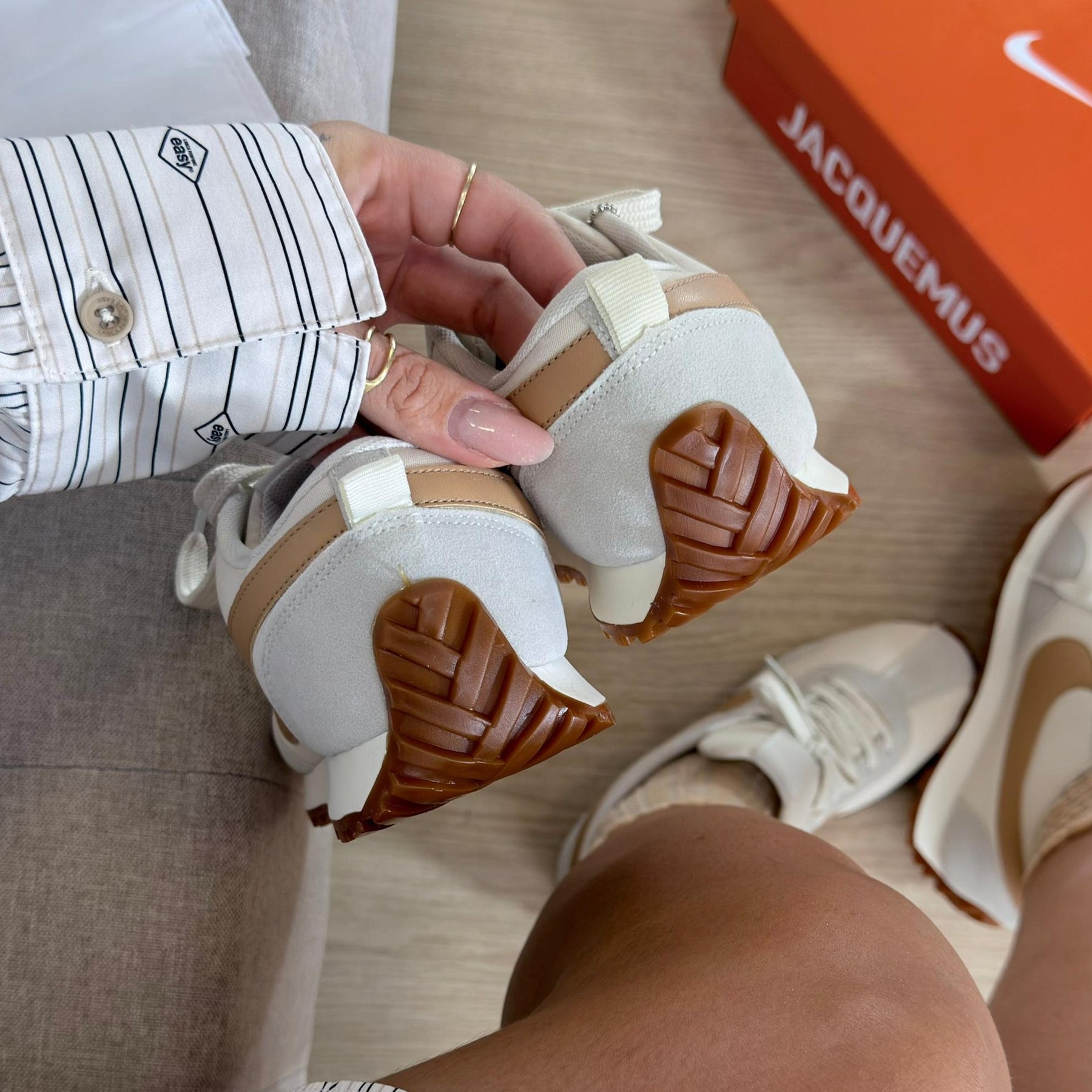 Tênis Nike Jacquemus Alabaster - Off / Palha