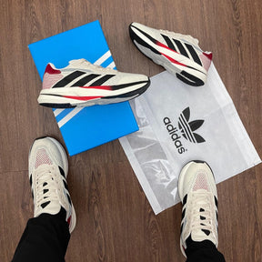 Tênis Adidas Duramo Speed - Branco / Vermelho
