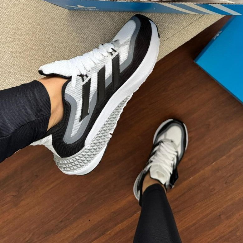 Tênis Adidas Sport - Preto / Branco