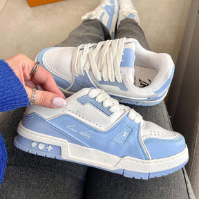 Tênis Louis Vuitton Trainer 54 - Branco / Azul