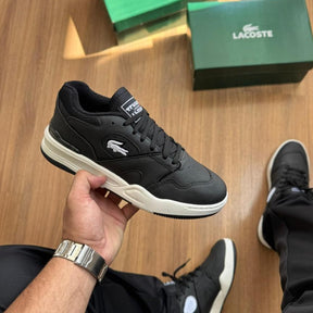 Tênis Lacoste Tenning 1933 - Preto / Branco