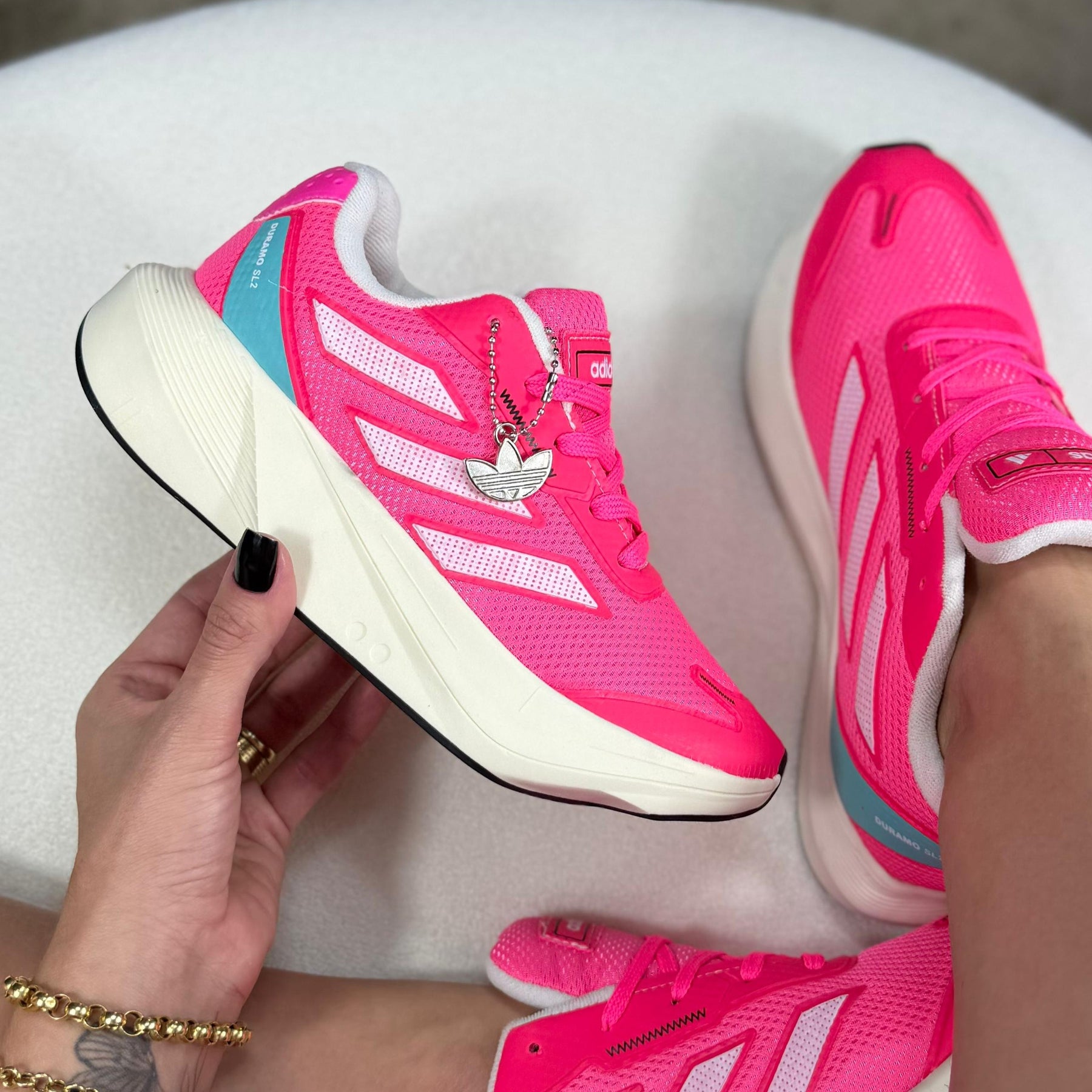 Tênis Adidas Duramo - Rosa Pink