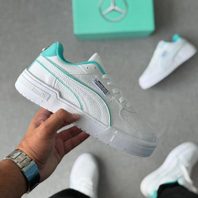 Tênis Puma Mercedes 2.0 - Branco / Verde Água