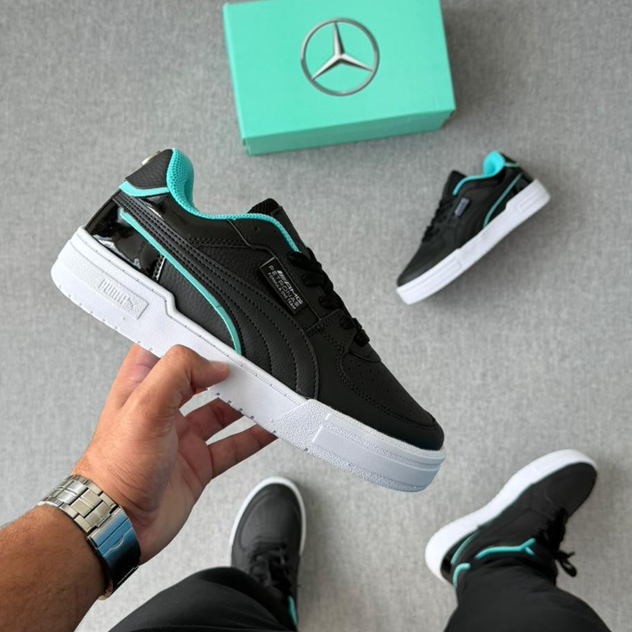 Tênis Puma Mercedes 2.0 - Preto / Verde Água