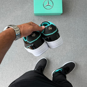 Tênis Puma Mercedes 2.0 - Preto / Verde Água
