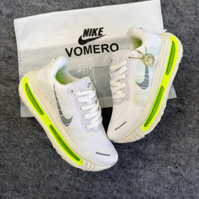 Tênis Vomero Premium - Branco / Verde Flúor