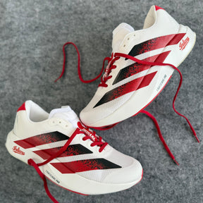 Tênis Adizero Evo SL Indiana - Branco / Vermelho / Preto