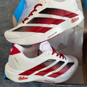 Tênis Adizero Evo SL Indiana - Branco / Vermelho / Preto