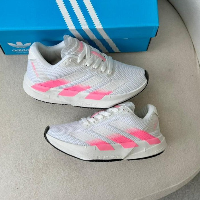 Tênis Adidas Adizero Adios Pro 4 - Branco / Rosa