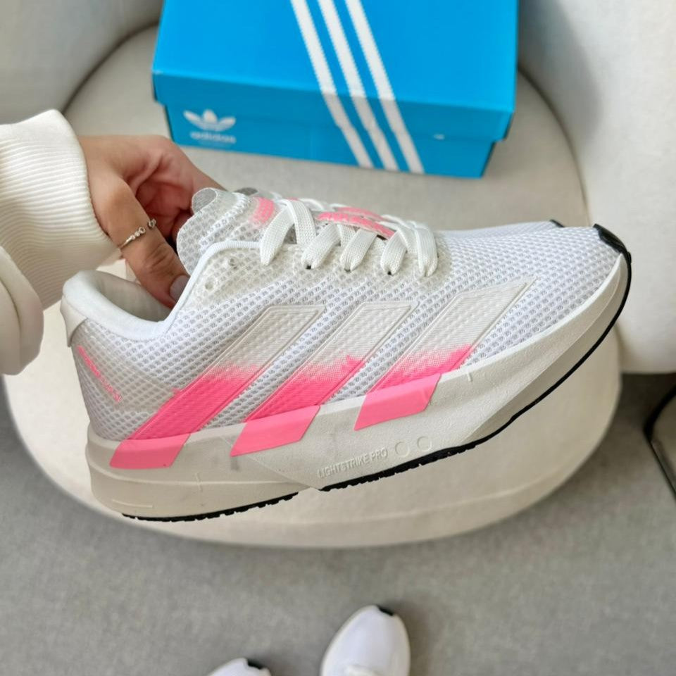 Tênis Adidas Adizero Adios Pro 4 - Branco / Rosa