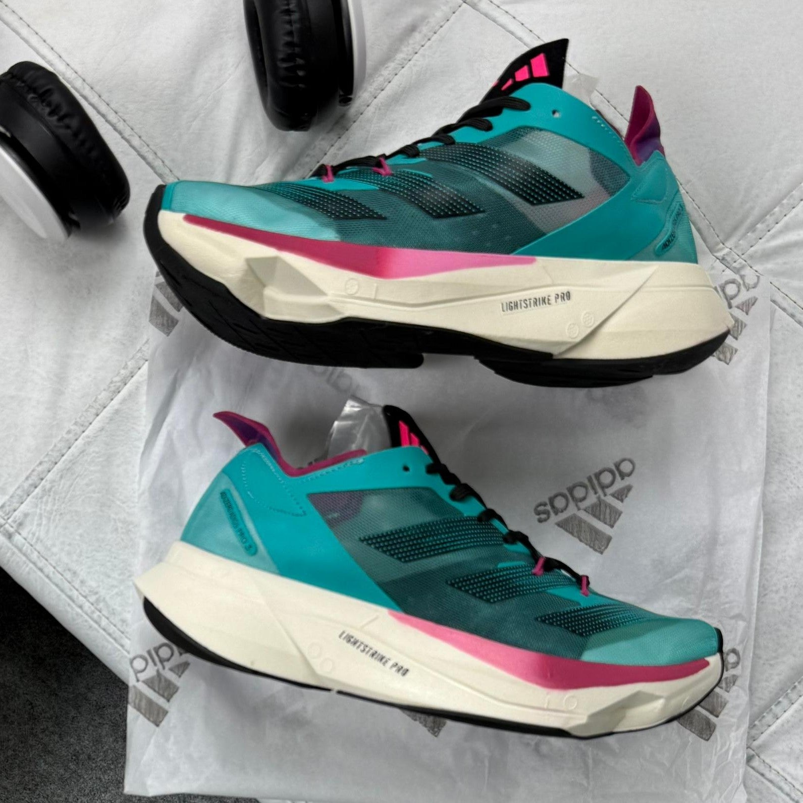 Tênis Adidas Adizero Adios Pro 3 - Azul / Off / Uva