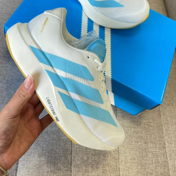 Tênis Adidas Adizero EVO SL - Off / Azul