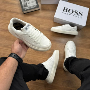 Tênis Hugo Boss - Courino Branco