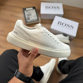 Tênis Hugo Boss - Courino Branco