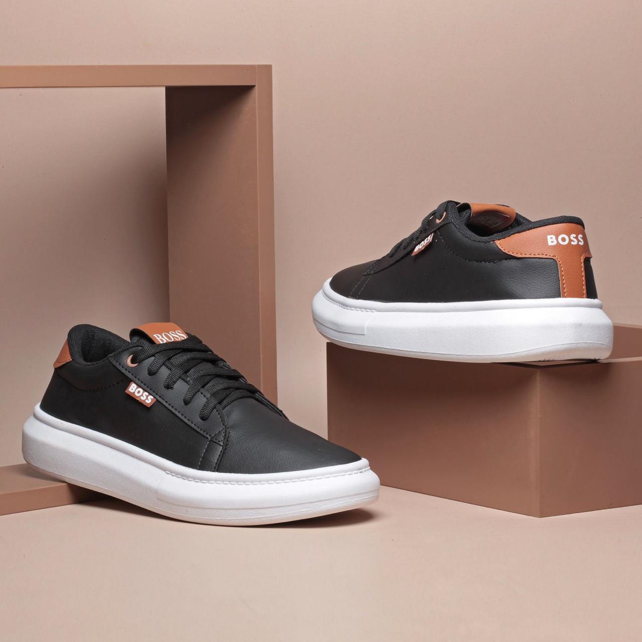 Tênis Mule Boss Late - Preto / Marrom