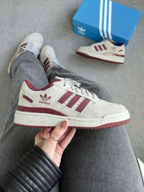 TÊNIS Adidas Fórum Low 00s - Cinza / Bordô