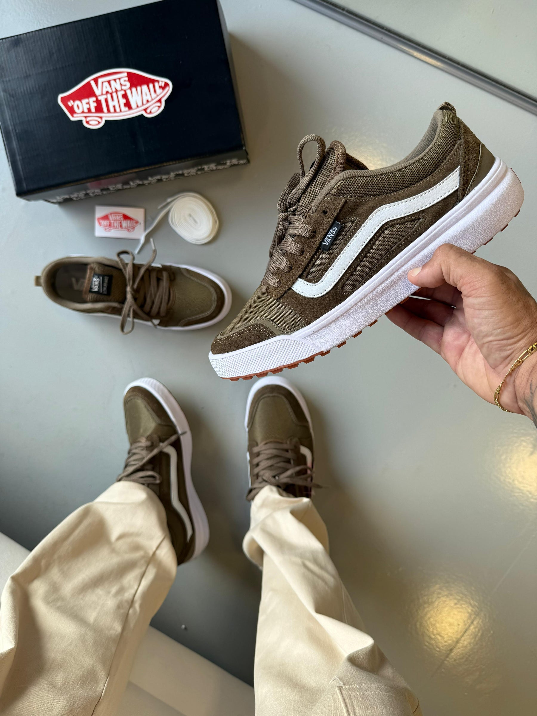 TÊNIS Vans Ultrarange 3D - Marrom