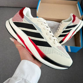 Tênis Adidas Duramo Speed - Branco / Vermelho