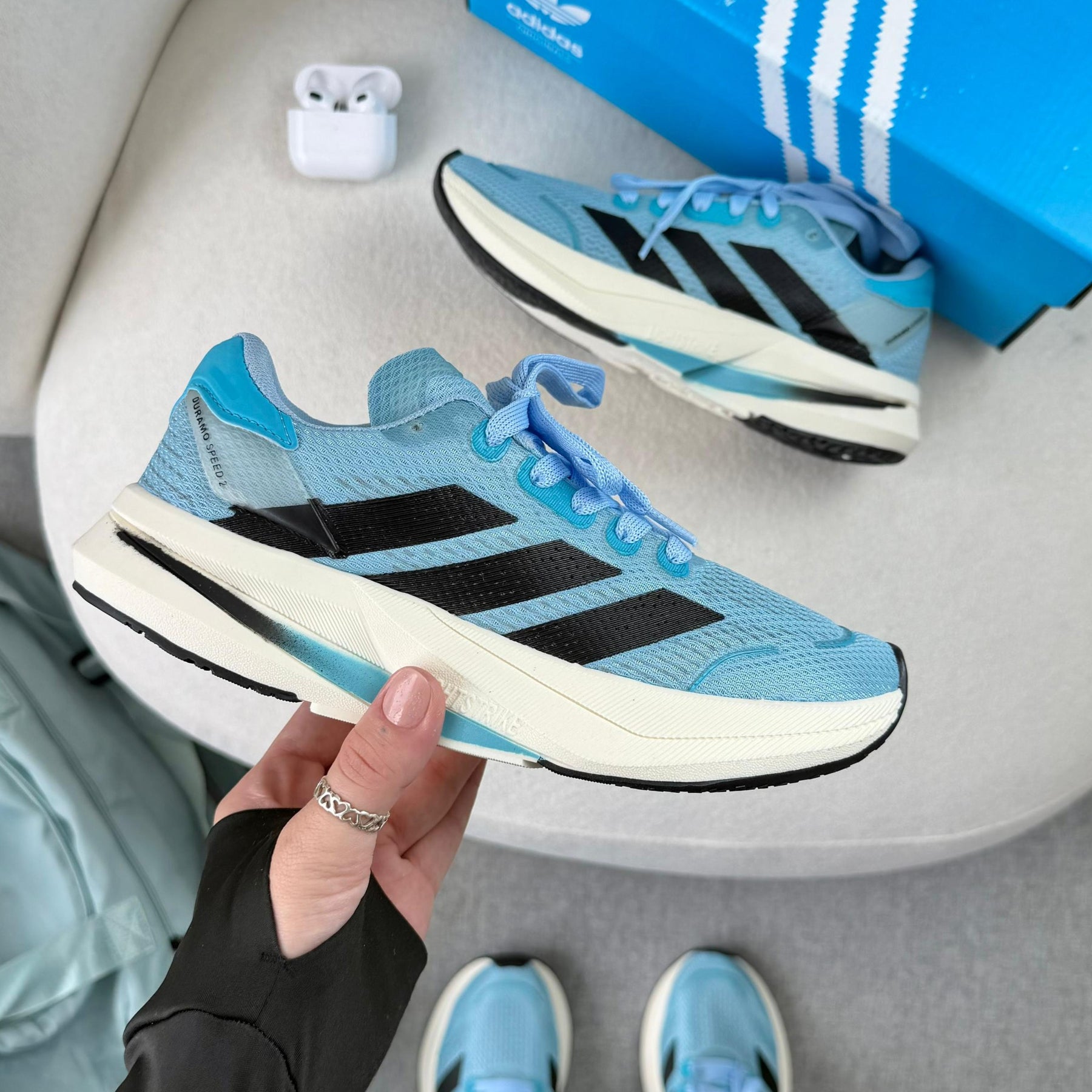 Tênis Adidas Duramo Speed 2 – Azul - Branco