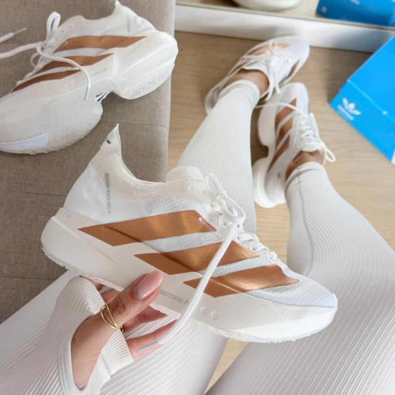 Tênis Adidas Adizero Adios Pro 4 - Off White Bronze