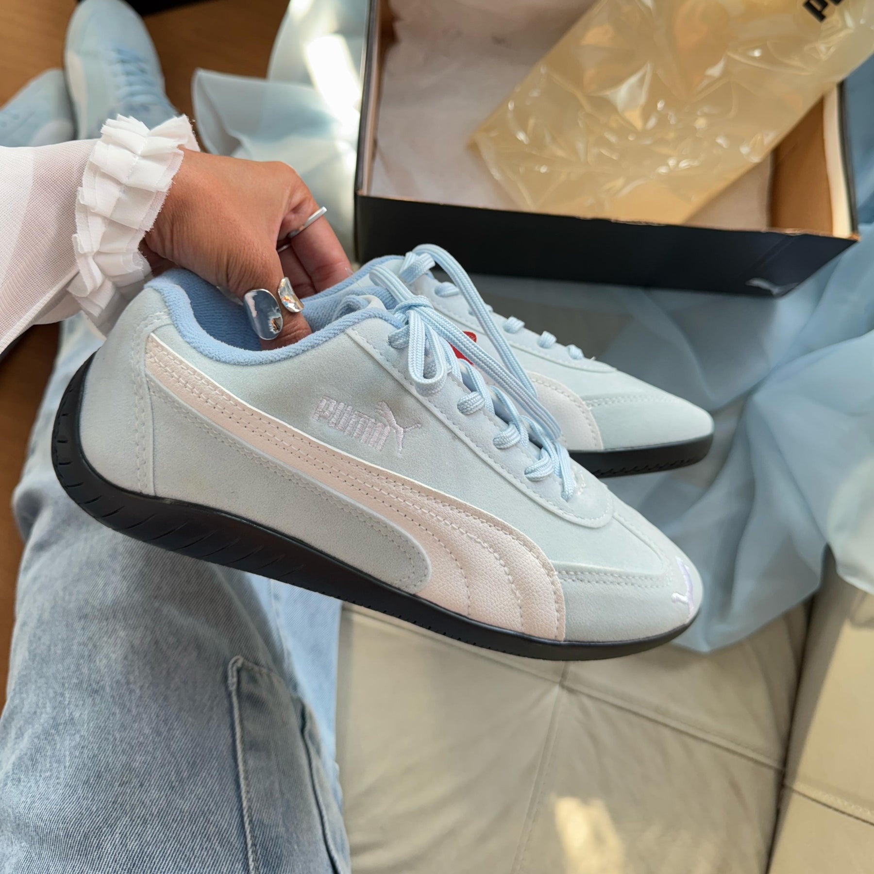 Tênis Puma Speed Cat  - Azul