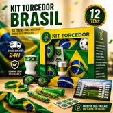 Kit Torcedor Brasil Copa 2026