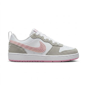 Tênis Nike Court Bourough Low Recraft - Cinza / Rosa