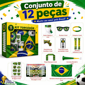 Kit Torcedor Brasil Copa 2026