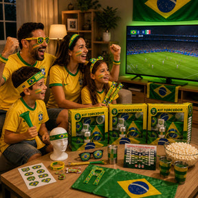 Kit Torcedor Brasil Copa 2026