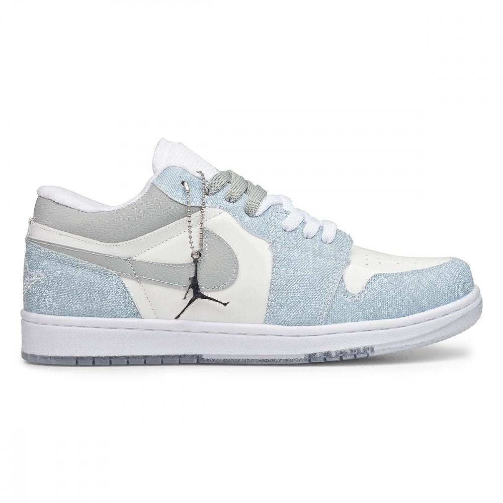 Tênis Air Jordan 1 Low - Jeans