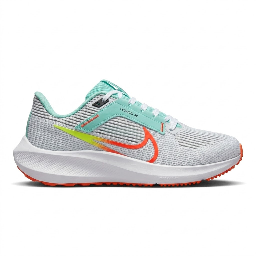 Tênis Nike Air Zoom Pegasus 40 PRO - Cinza / Ciano